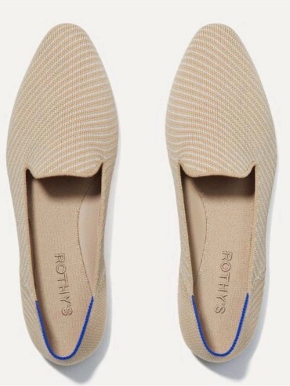Rothy’s Almond Loafer in Chai Twill